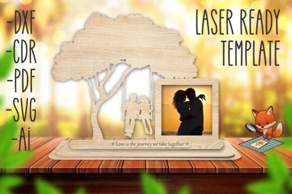 Arbol Con Pareja Love Creativo Digital